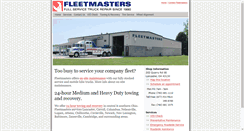 Desktop Screenshot of fleetmastersllc.com